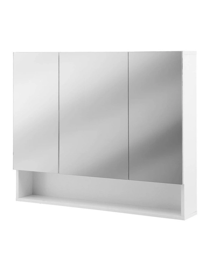 Adjustable Bathroom Mirror 900x750mm in White image 1