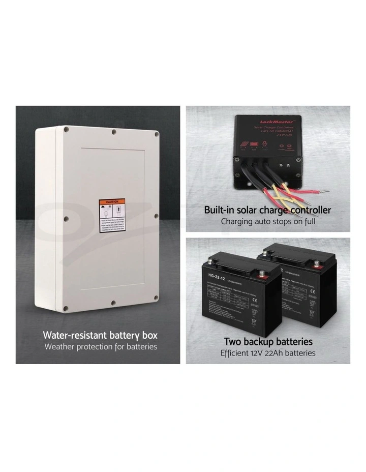 Automatic Sliding Gate Opener Kit 600kg in Multi image 5