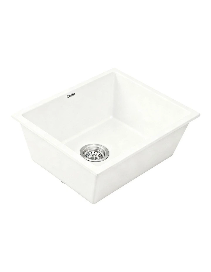 Kitchen Sink 55x45cm in White image 1