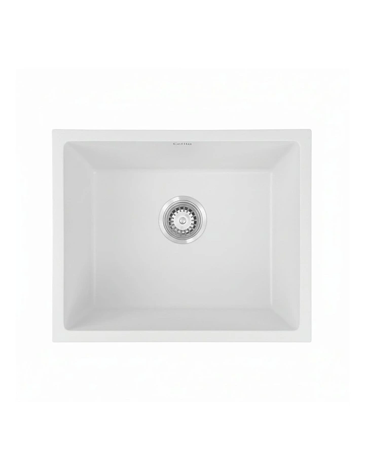 Kitchen Sink 55x45cm in White image 2