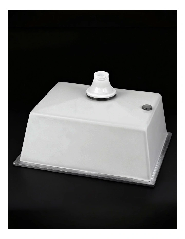 Kitchen Sink 55x45cm in White image 7