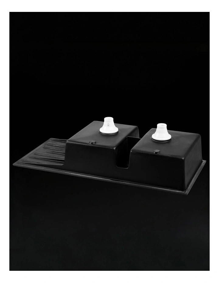 Kitchen Sink 116x50cm in Black image 7