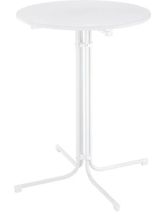 Outdoor Bar Table in White