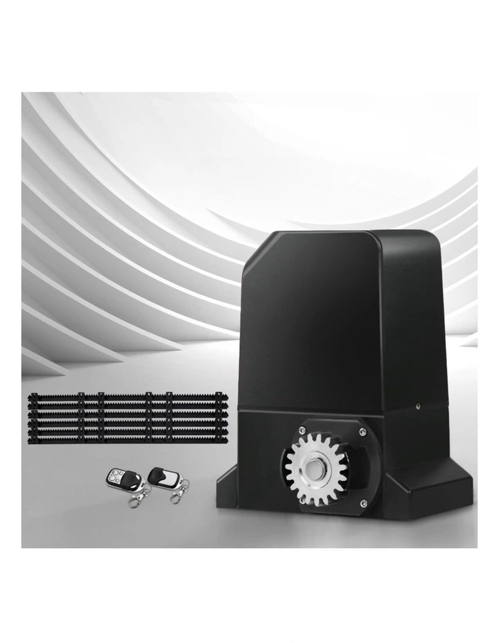 Automatic Sliding Gate Opener Kit 6M 1000kg in Black image 3
