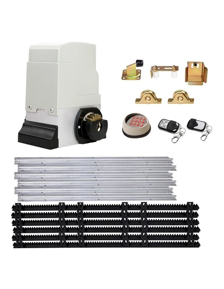 Electric Sliding Gate Opener 1800kg in White image 1