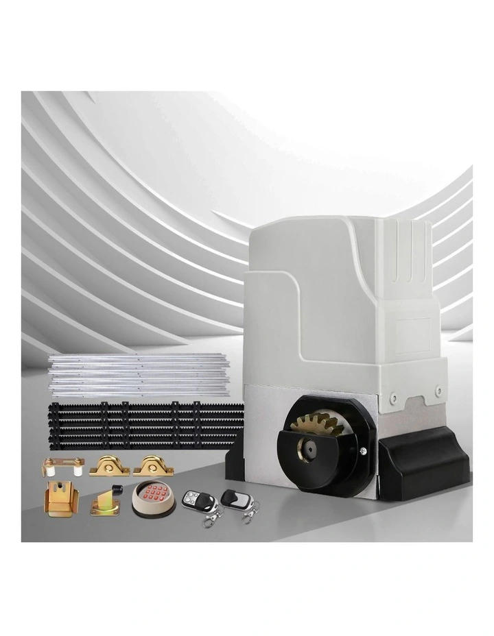 Electric Sliding Gate Opener 1800kg in White image 3