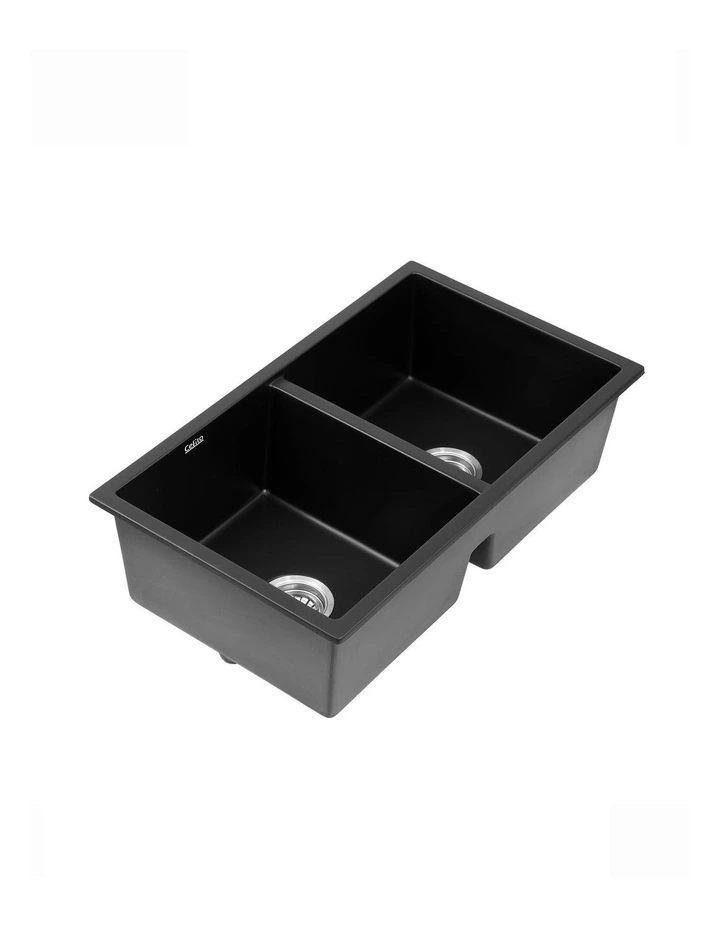 Kitchen Sink 77x45cm in Black image 1