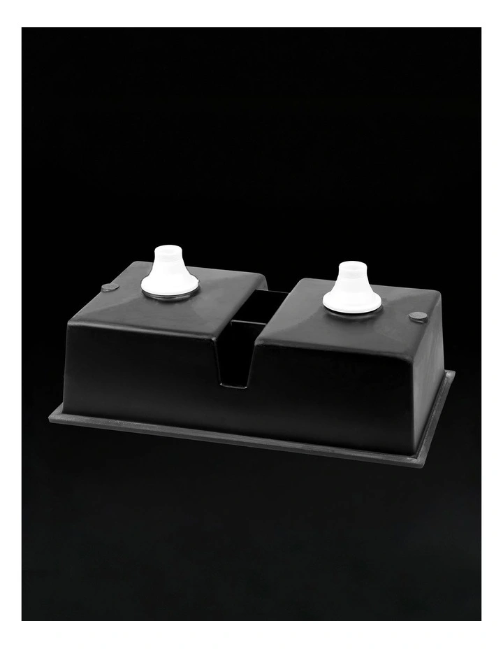 Kitchen Sink 77x45cm in Black image 7
