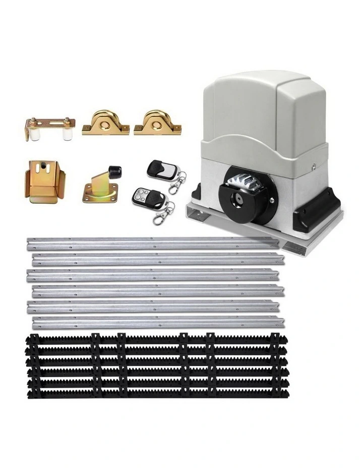 Electric Sliding Gate Opener 1200kg in White image 1