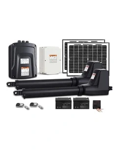 Dual Swing Gate Opener 20W Solar Panel 800kg in Multi
