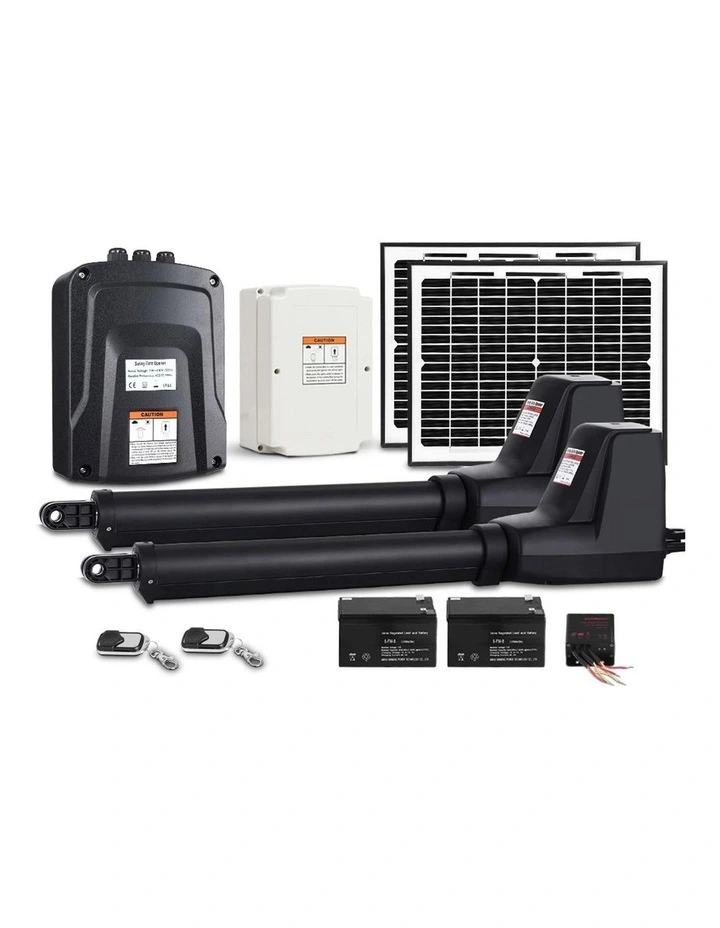 Dual Swing Gate Opener 20W Solar Panel 800kg in Multi image 1