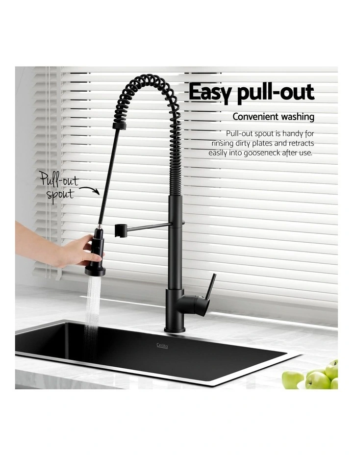 Stainless Steel Sink 70x45cm in Black image 7