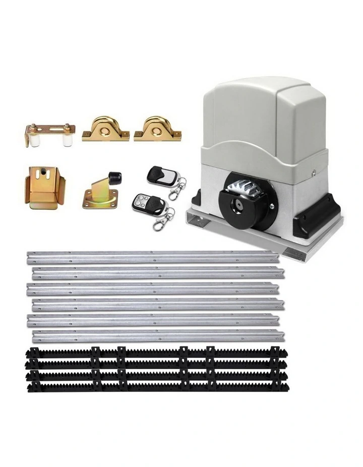 Electric Sliding Gate Opener 1200kg in White image 1