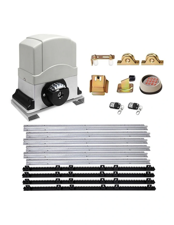 Electric Sliding Gate Opener 1200kg in White image 1