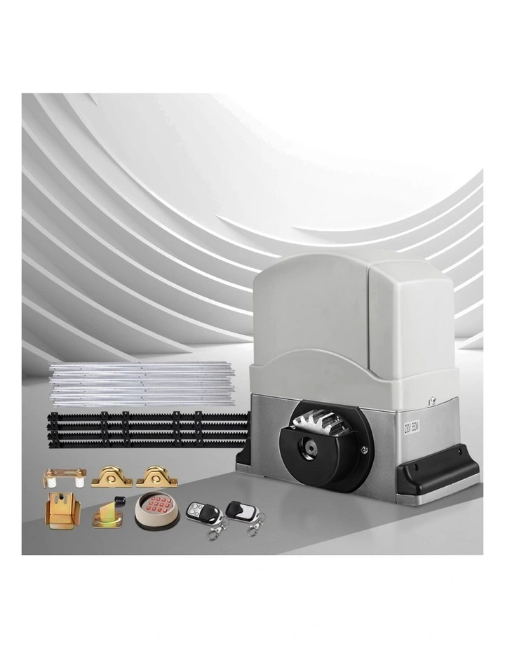 Electric Sliding Gate Opener 1200kg in White image 3