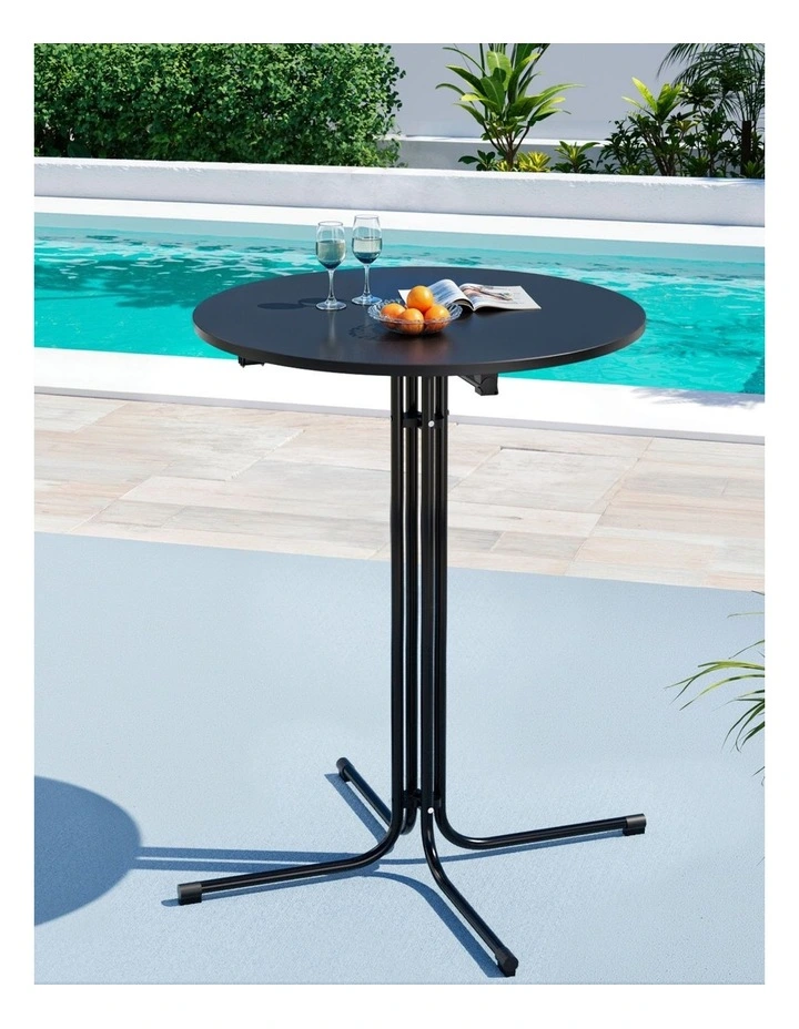 Outdoor Bar Table in Black image 3
