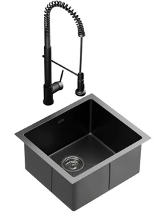 Stainless Steel Sink 51x45cm in `Black
