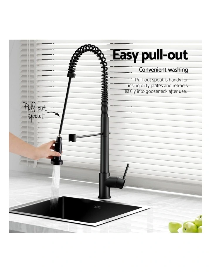 Stainless Steel Sink 51x45cm in `Black image 7
