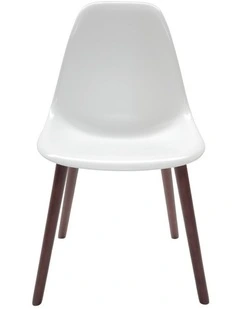 Replica Eames DSW Inspired Plastic Chair in White