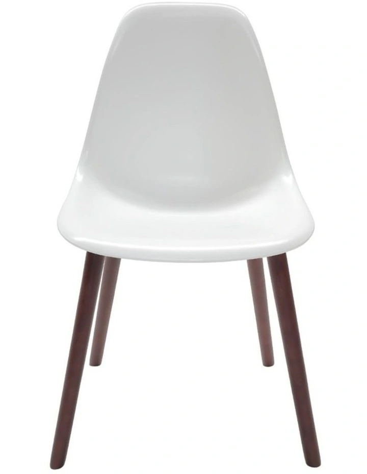 Replica Eames DSW Inspired Plastic Chair in White image 1