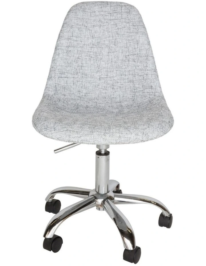 Replica Eames DSW, DSR Desk Chair in White image 1