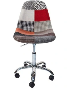 Replica Eames DSW, DSR Desk Chair in Multi