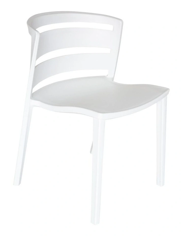 Mario Plastic Chair Pack Of 4 in White image 2