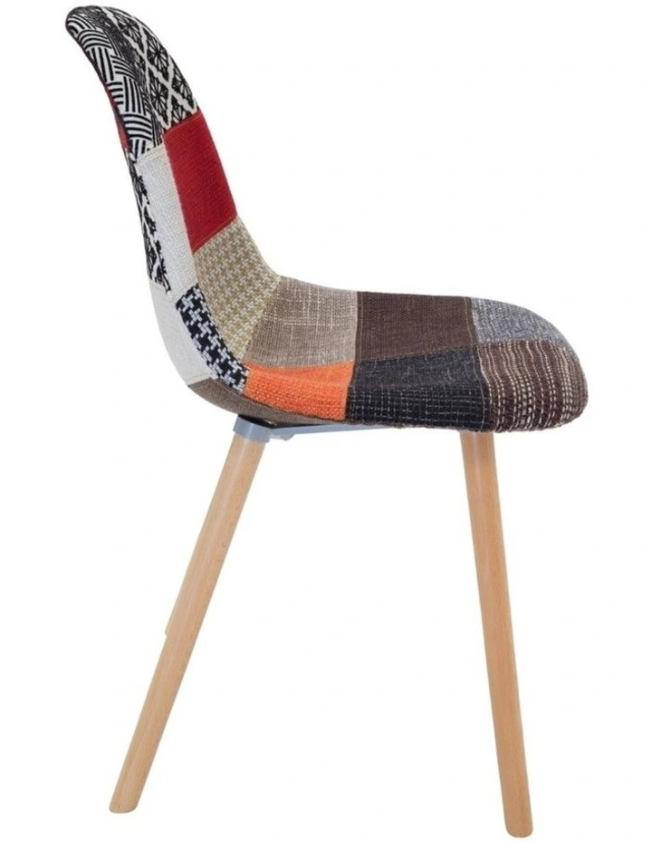 Replica Eames DSW Hal Inspired Chair in Multi image 3