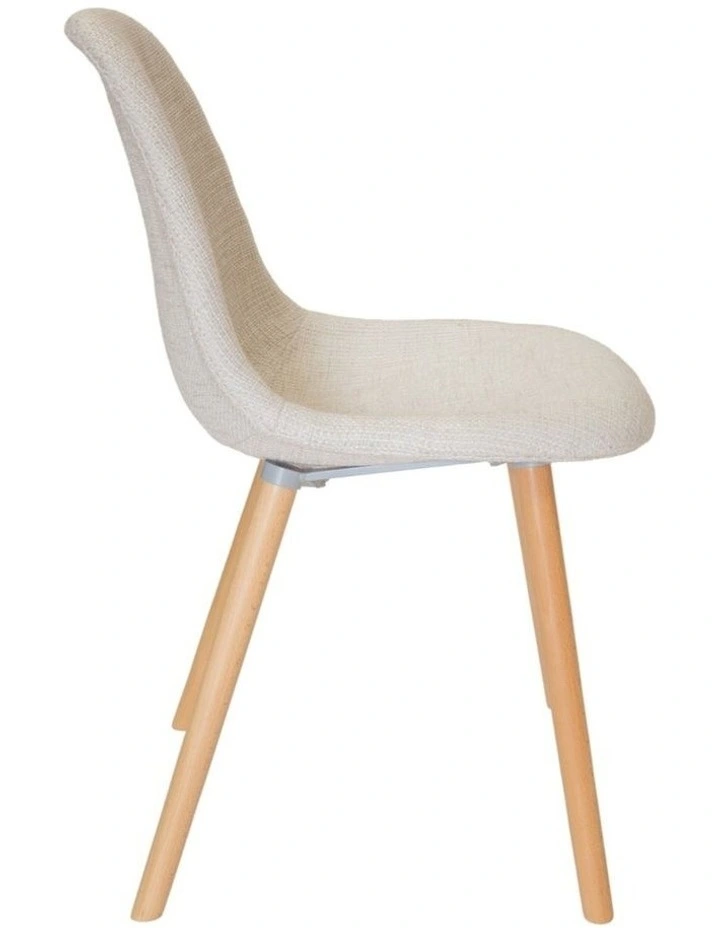 Replica Eames DSW Hal Inspired Chair in Cream image 3