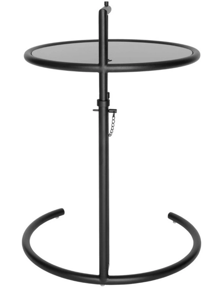 Replica Eileen Adjustable Cigarette Table in Matte Black image 5