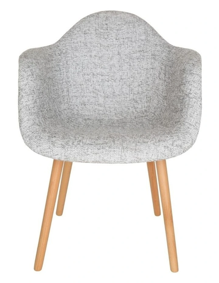 Replica Eames DAW Hal Inspired Chair in Grey image 1