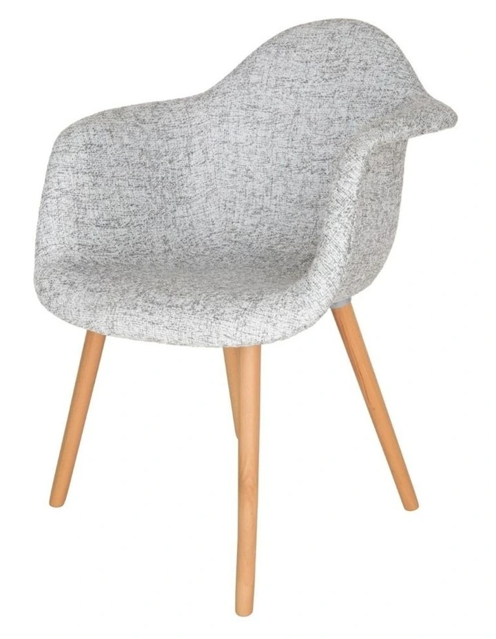 Replica Eames DAW Hal Inspired Chair in Grey image 2