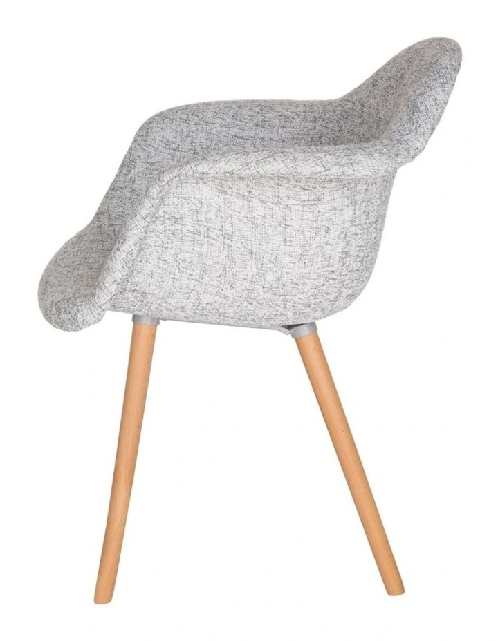Replica Eames DAW Hal Inspired Chair in Grey image 3