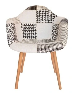 Replica Eames DAW Hal Inspired Chair in Multi