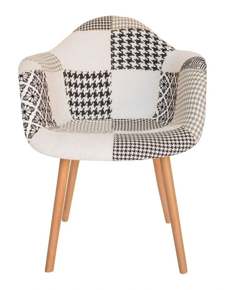 Replica Eames DAW Hal Inspired Chair in Multi image 1