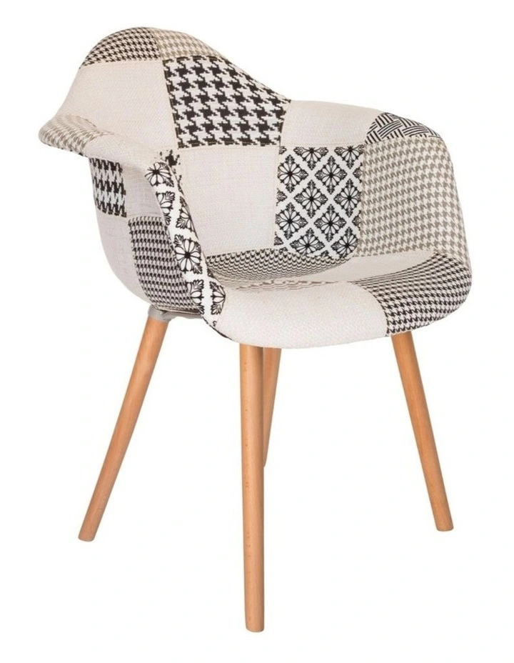 Replica Eames DAW Hal Inspired Chair in Multi image 2
