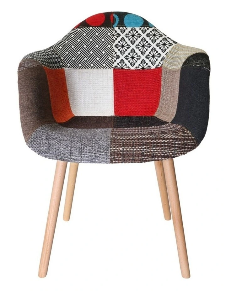 Replica Eames DAW Hal Inspired Chair in Multi image 1