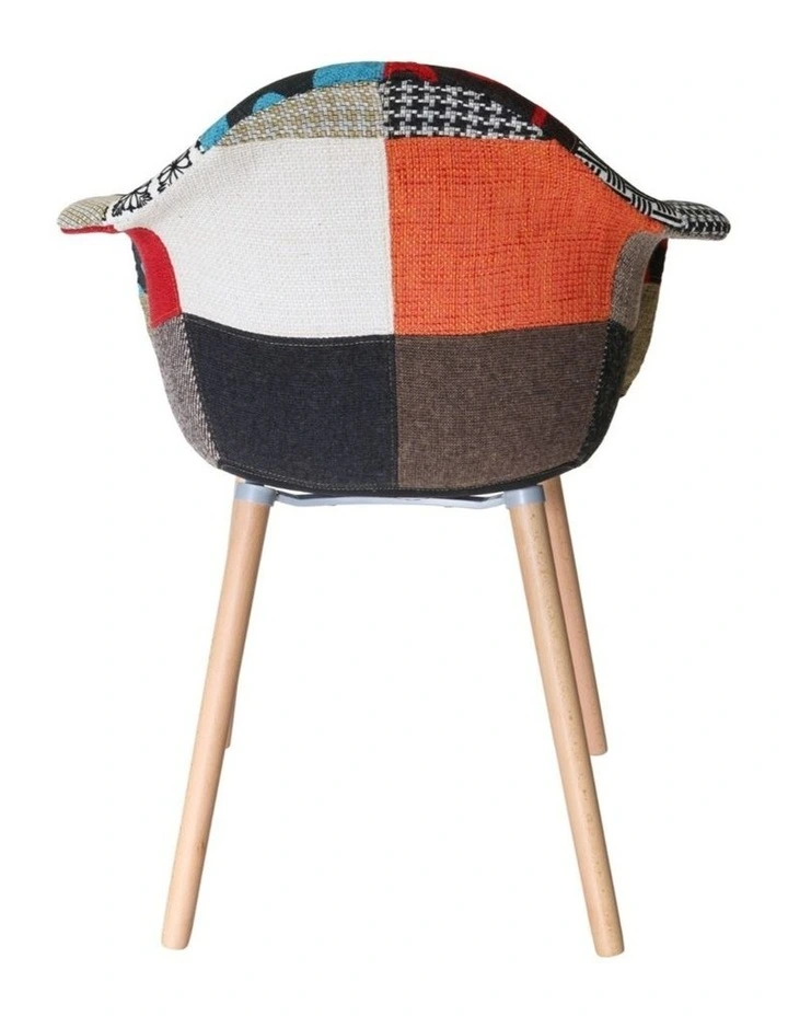 Replica Eames DAW Hal Inspired Chair in Multi image 4