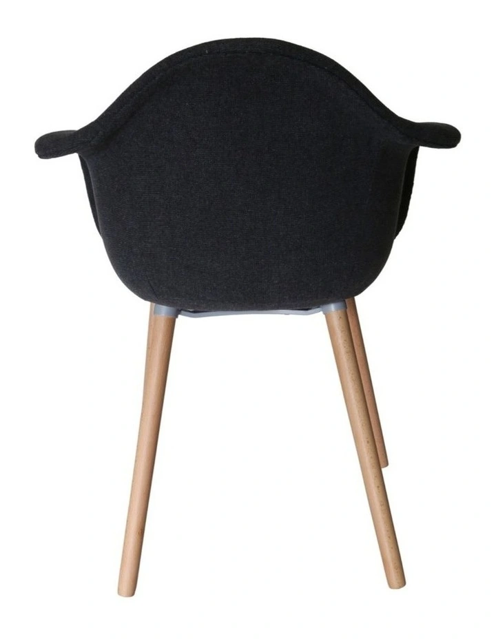 Replica Eames DAW Hal Inspired Chair in Black image 4