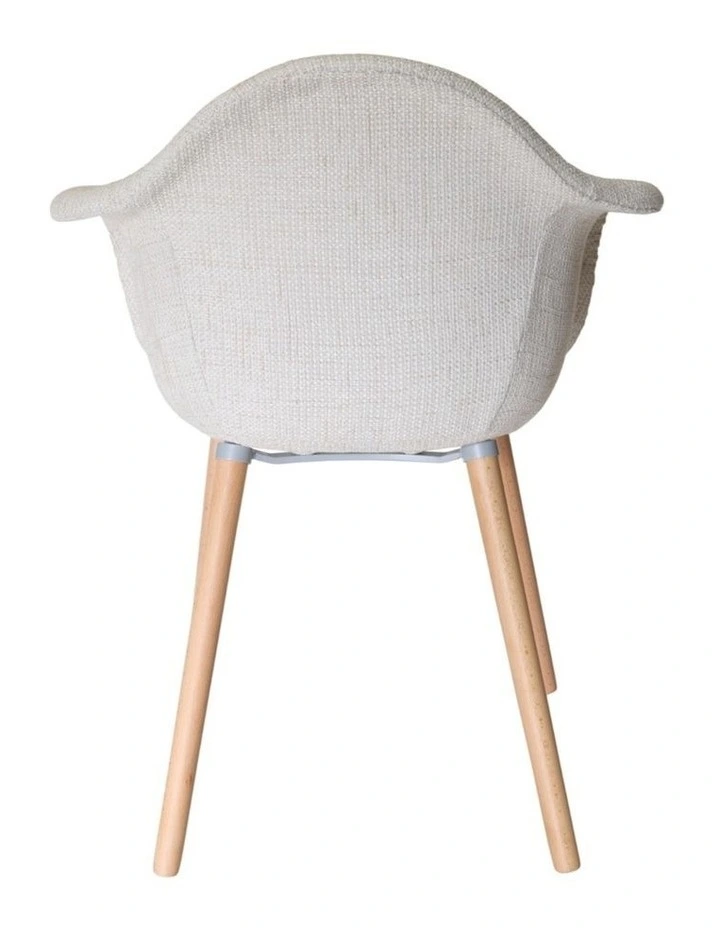 Replica Eames DAW Hal Inspired Chair in Cream image 4