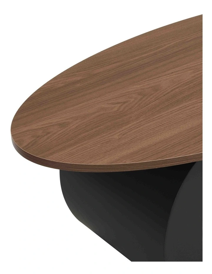 Modern Coffee Table Set of 2 in Brown image 5