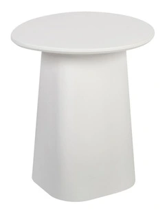 Alvin Side Table in Cream