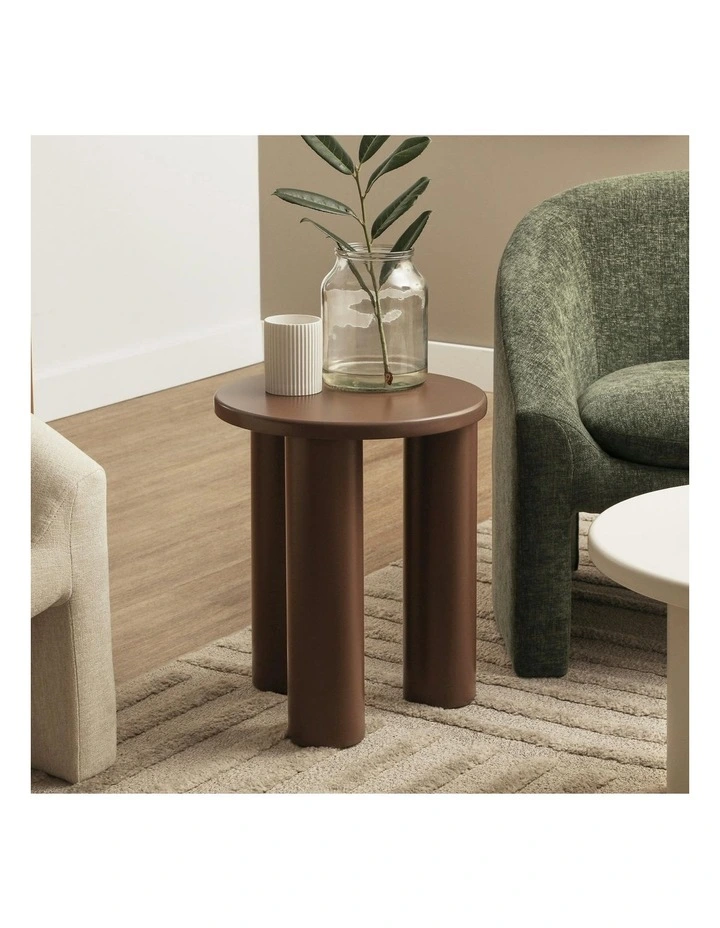 Kingsley Side Table in Coffee image 2