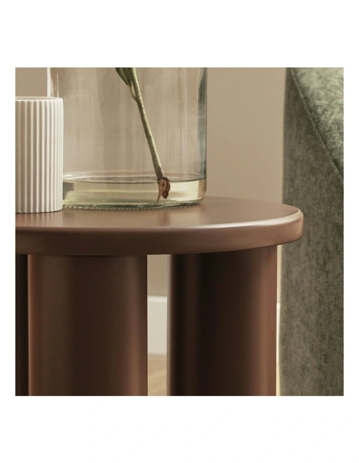 Kingsley Side Table in Coffee image 4