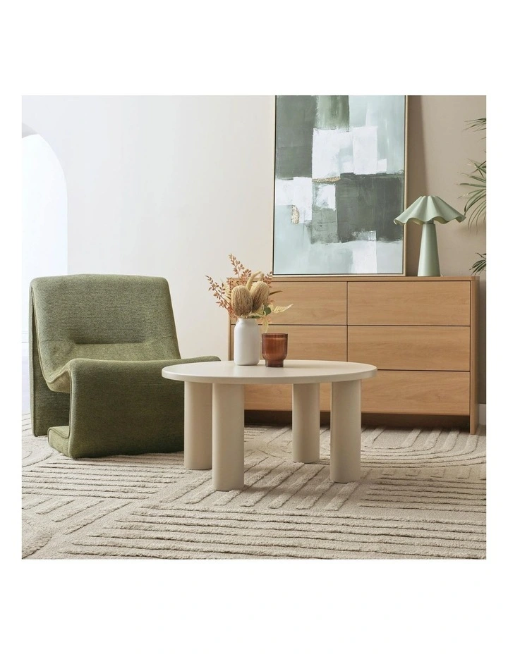 Kingsley Coffee Table in Cream image 7