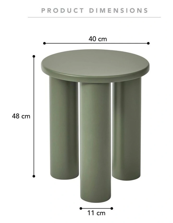 Kingsley Side Table in Green image 3
