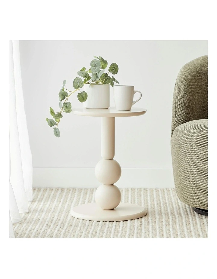 Peonie Side Table in Birch image 2