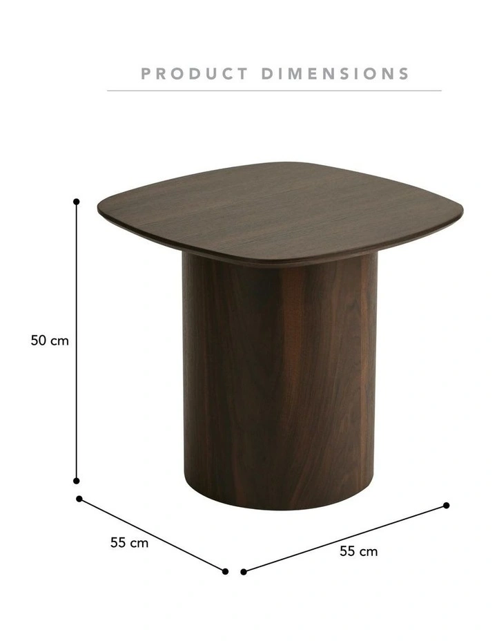 Alex Side Table in Walnut image 3
