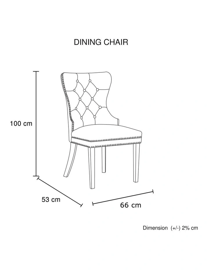 Dining Chairs 2 Piece in Black image 7