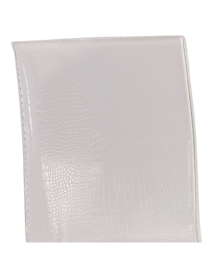 PU Leather Dining Chairs 2 Piece in White image 4